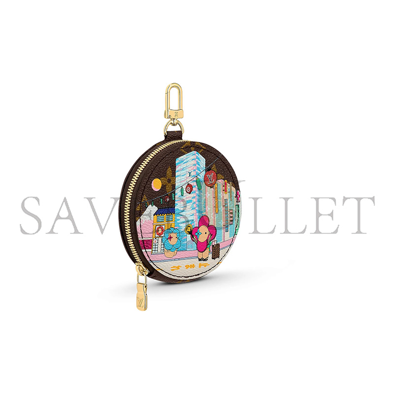 l0*is V*t0n round coin purse monogram vivienne m81634 (9*9*2cm)